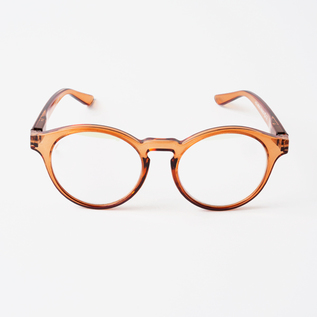 ブルーライトカットあり リーディンググラス CASUAL brown