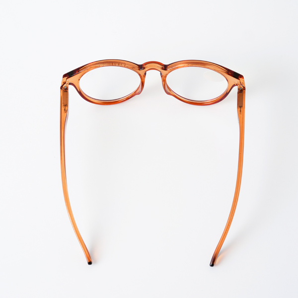 ブルーライトカットあり リーディンググラス CASUAL brown