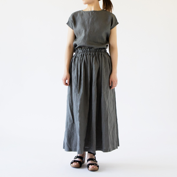 美品 ネストローブ ゆったり フレンチリネン フレアスリーブ ブラウス 美品 ネストローブ ゆったり フレンチリネン フレアスリーブ