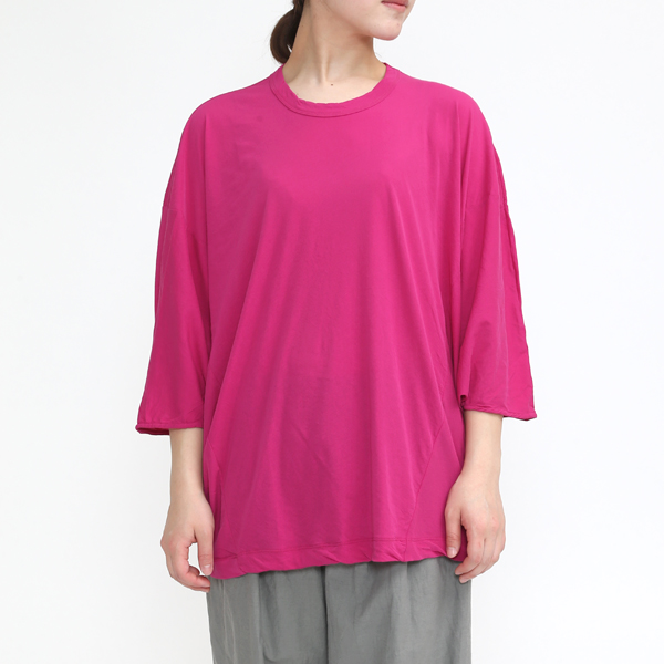 smoothday スムースデイ　草木染め　Vネック　Tシャツ コズモラマ 切り替えTシャツ／smoothday（スムースデイ）｜愛着