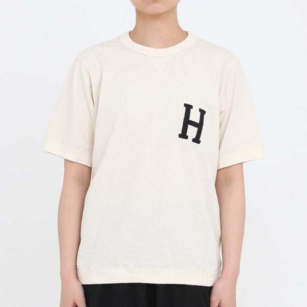 ジャックマン　JACKMAN　厚手　リブ　Tシャツ　マスタード Jackman (ジャックマン) Rib T-shirt / リブTシャツ